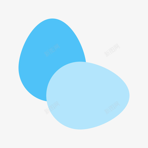 Eggssvg_新图网 https://ixintu.com Eggs 填充 多色