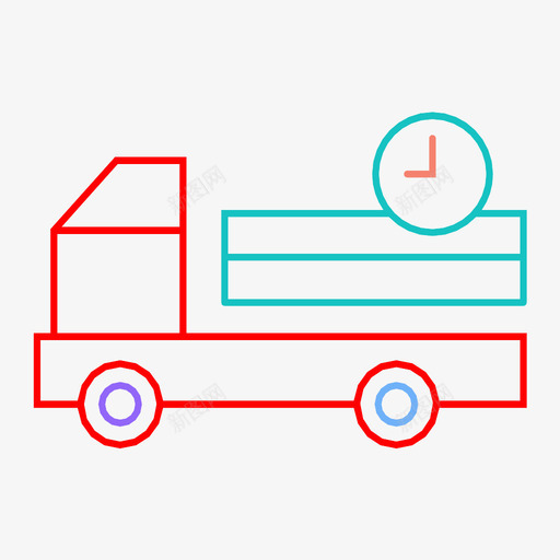 快送图标svg_新图网 https://ixintu.com 快送
