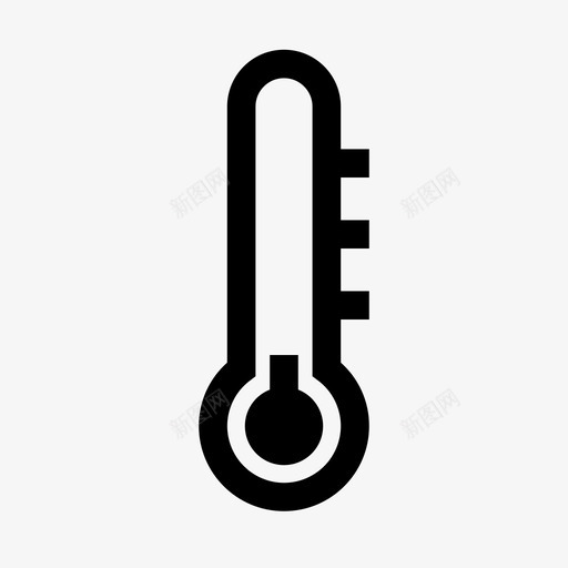 低温寒冷冰冻图标svg_新图网 https://ixintu.com 低温 冰冻 天气 寒冷 温度计