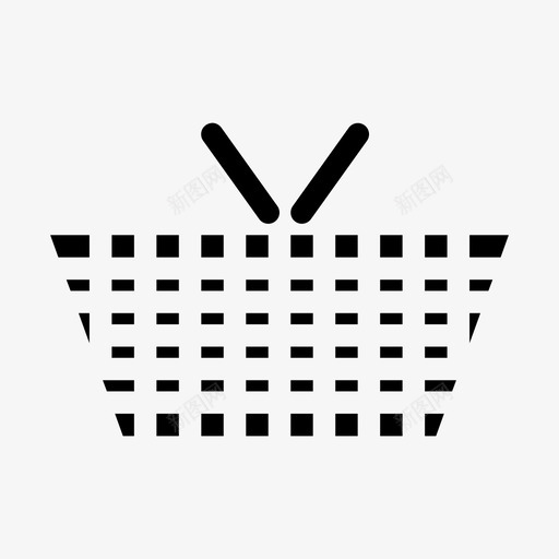 购物图表购买集装箱图标svg_新图网 https://ixintu.com 电子商务 购买 购物图表 集装箱