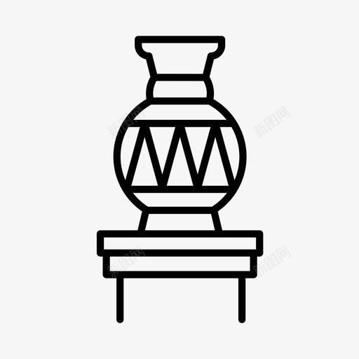 博物馆意大利庞贝图标svg_新图网 https://ixintu.com 博物馆 庞贝 意大利 旅游景点