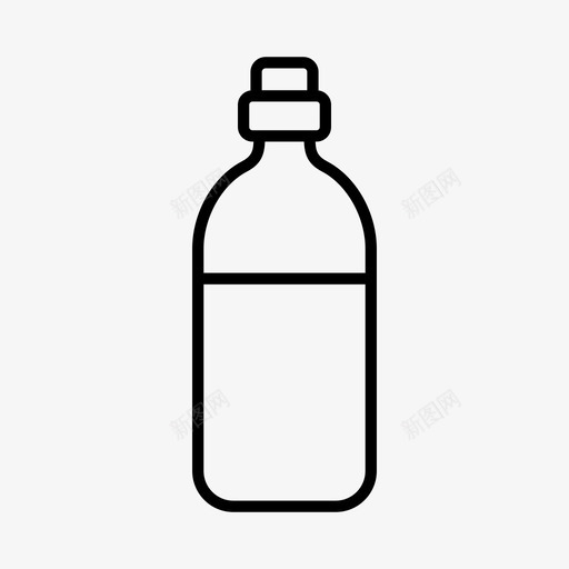 瓶子酒啤酒图标svg_新图网 https://ixintu.com 啤酒 瓶子 酒 饮料