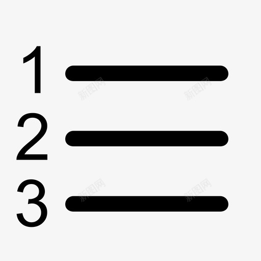 list-olsvg_新图网 https://ixintu.com list-ol list-ol 有序列表