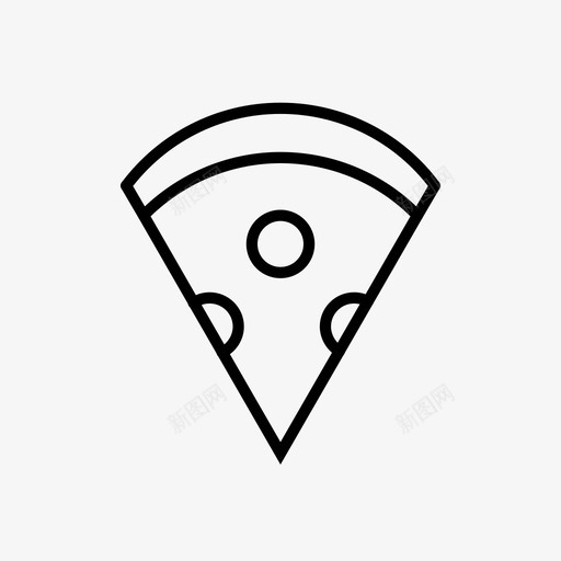 披萨快餐比萨店图标svg_新图网 https://ixintu.com 快餐 披萨 比萨店 食品2 餐厅