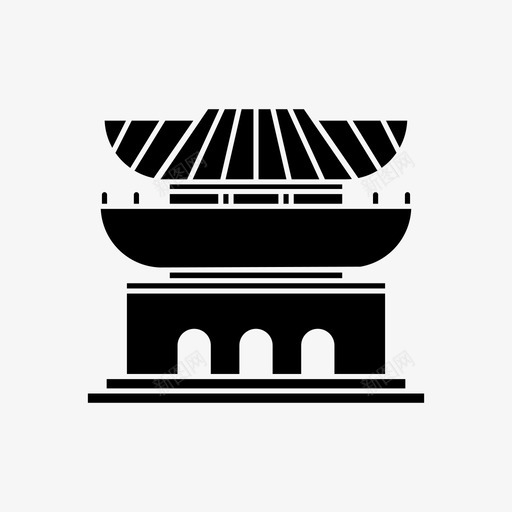 光华门大厦门图标svg_新图网 https://ixintu.com 光华门 大厦 旅游 门 韩国