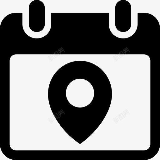 历史行程svg_新图网 https://ixintu.com 历史行程 历史 日历 行程 定位
