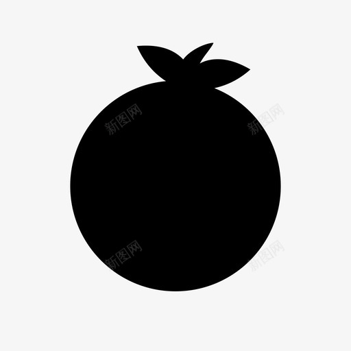 橙色加电奖金接球图标svg_新图网 https://ixintu.com pacman游戏套件 加电 奖金 接球 橙色加电 积分