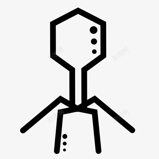 病毒病毒学图标svg_新图网 https://ixintu.com 病毒 病毒学
