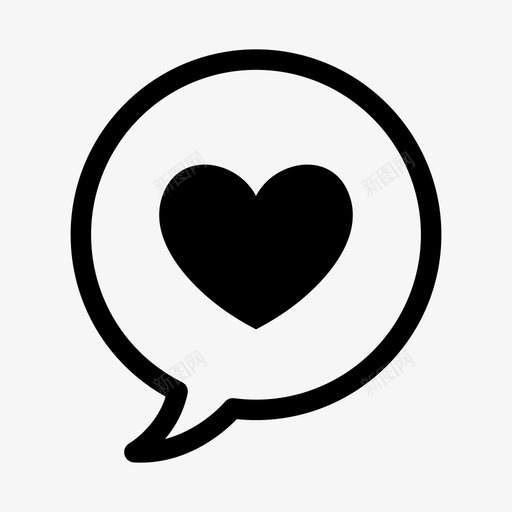 爱心最爱图标svg_新图网 https://ixintu.com 喜欢 心 最爱 爱 社交网络 竖起大拇指
