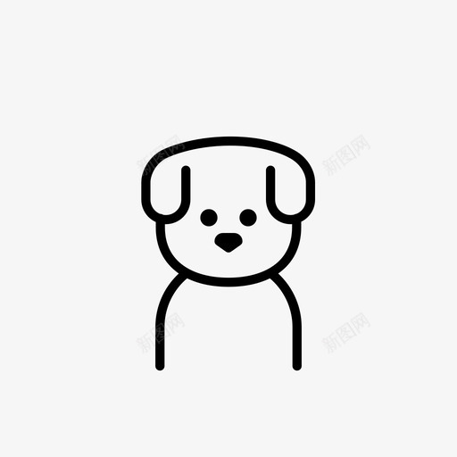 宠物狗爱狗的人图标svg_新图网 https://ixintu.com 宠物 宠物狗 家人 小狗 爱狗的人 狗