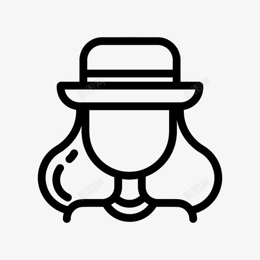 帽子头上衣图标svg_新图网 https://ixintu.com 上衣 头 帽子