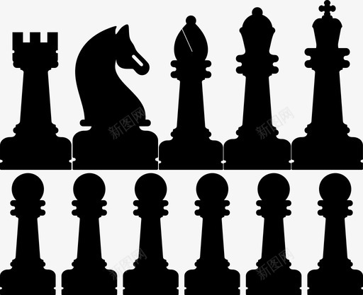 国际象棋体育国际象棋运动图标svg_新图网 https://ixintu.com 体育 国际象棋 国际象棋运动