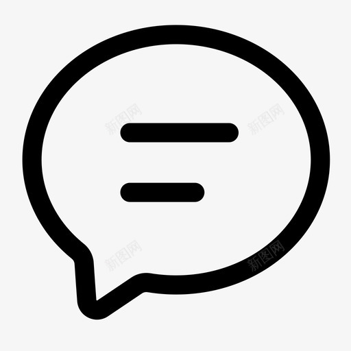 Message-1svg_新图网 https://ixintu.com Message-1 消息