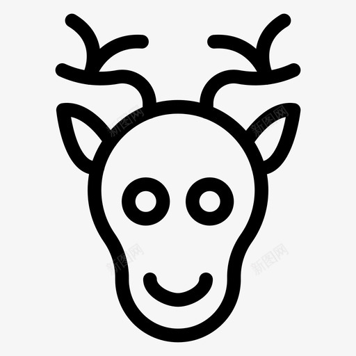 动物水牛奶牛图标svg_新图网 https://ixintu.com 假日 农场 动物 圣诞系列图标第一卷 奶牛 水牛