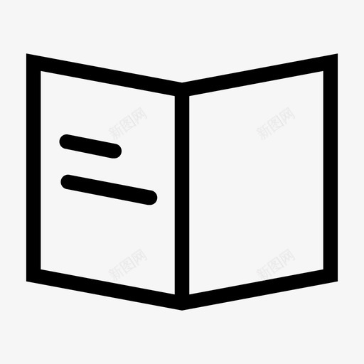 阅读教育休闲图标svg_新图网 https://ixintu.com 休闲 开本 教育 杂志 阅读