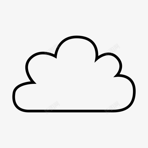 云空气天空图标svg_新图网 https://ixintu.com 云 天气 天气云 天空 空气