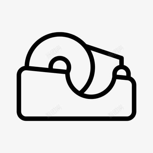 办公胶带对象苏格兰威士忌图标svg_新图网 https://ixintu.com 办公线性图标集 办公胶带 对象 粘性 苏格兰威士忌 透明