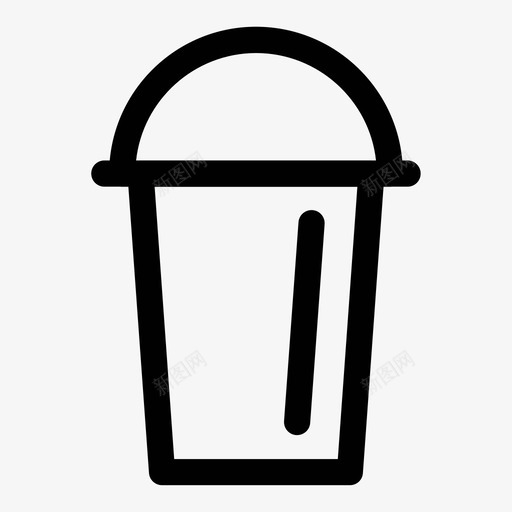 冰咖啡咖啡系列图标svg_新图网 https://ixintu.com 冰咖啡 咖啡系列