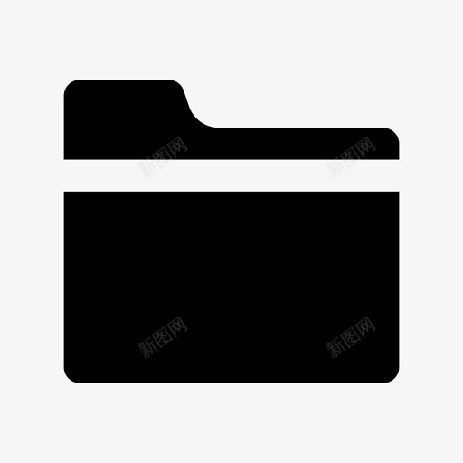 文件夹集合数据图标svg_新图网 https://ixintu.com ios11 ios11ui元素实心 数据 文件 文件夹 集合