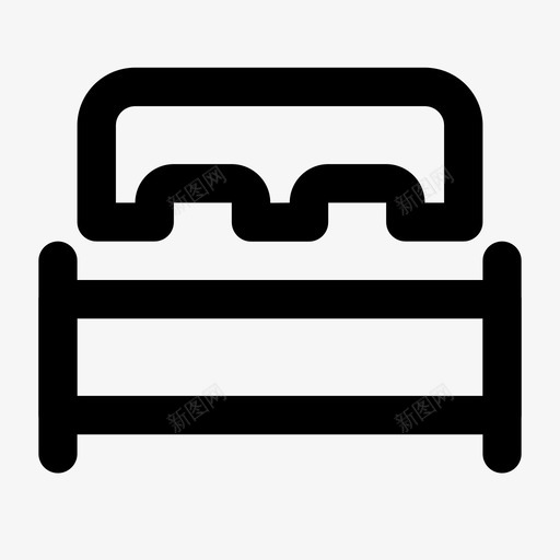 卧室iosui图标svg_新图网 https://ixintu.com ios ios11个ui元素行 ui 卧室