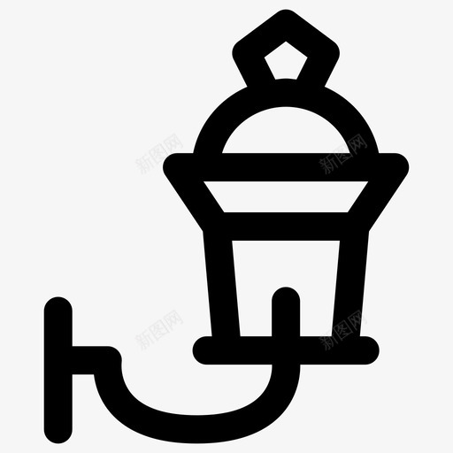 壁灯灯照明图标svg_新图网 https://ixintu.com 壁灯 灯 照明