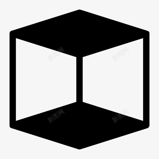 盒子封闭的盒子立方体图标svg_新图网 https://ixintu.com 封闭的盒子 小盒子 盒子 立方体