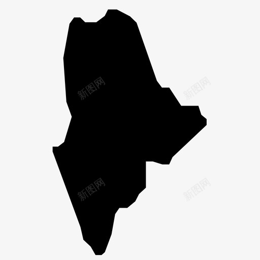 缅因州美国地理图标svg_新图网 https://ixintu.com 地图 地理 州 缅因州 美利坚合众国 美国