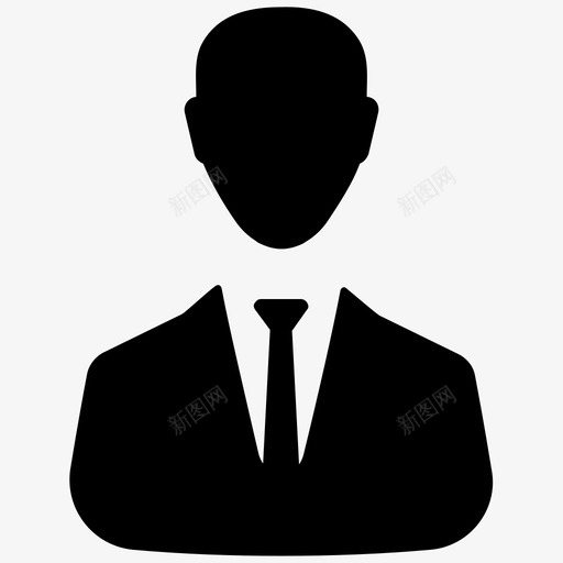 商人顾问联系我们第一套图标svg_新图网 https://ixintu.com 商人 联系我们第一套 顾问