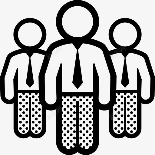 团队企业高管图标svg_新图网 https://ixintu.com 人 企业 团队 高管
