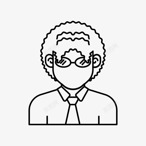 卷发男阿凡达男孩图标svg_新图网 https://ixintu.com 卷发男 男 男孩 阿凡达 阿凡达男