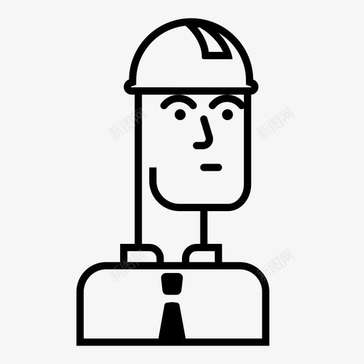 工头强建筑基础设施图标svg_新图网 https://ixintu.com 城市的基础设施 基础设施 工头强 建筑