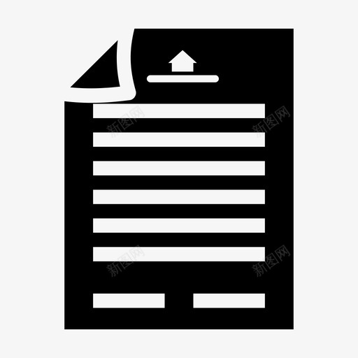 房屋合同文件房地产图标svg_新图网 https://ixintu.com 房地产 房屋 房屋合同 文件 财产