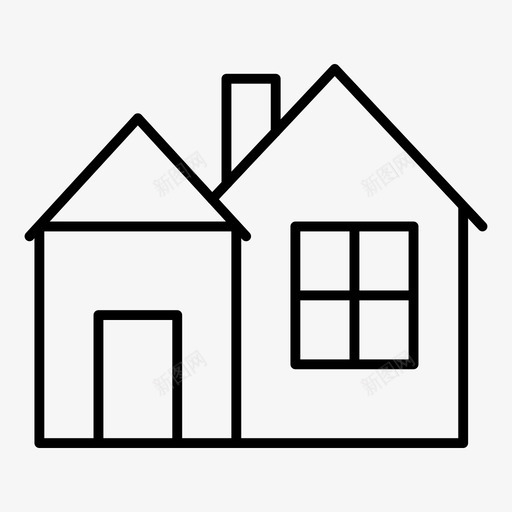 办公楼楼房房地产图标svg_新图网 https://ixintu.com 办公楼 房地产 房地产系列1 楼房
