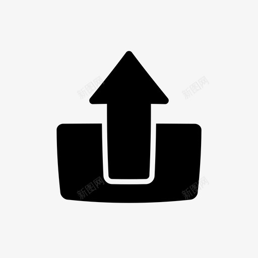 上载接口图示符图标svg_新图网 https://ixintu.com 上载 接口图示符