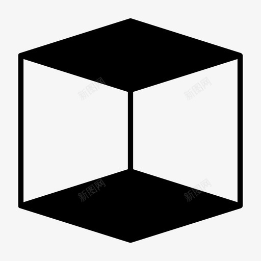盒子封闭的盒子立方体图标svg_新图网 https://ixintu.com 封闭的盒子 小盒子 盒子 立方体