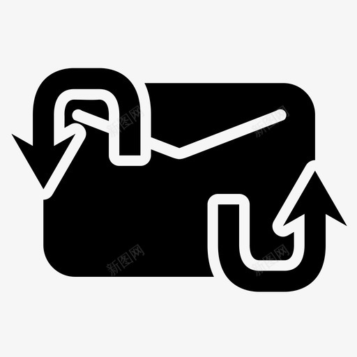 信件通信文件图标svg_新图网 https://ixintu.com 信件 信件和图标 办公室 文件 通信 邮件