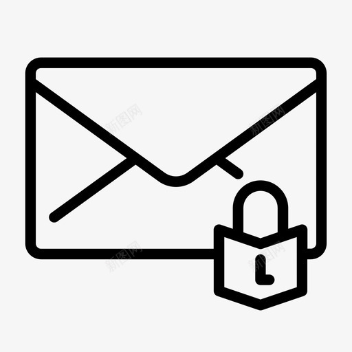 阻止消息安全消息通信图标svg_新图网 https://ixintu.com 安全 消息通信 阻止消息