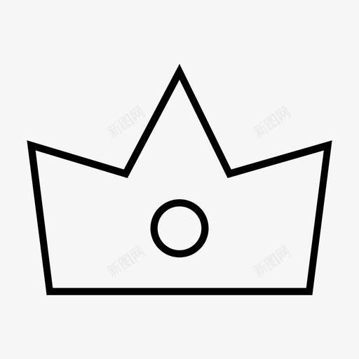 皇冠皇家图标svg_新图网 https://ixintu.com 皇冠 皇家