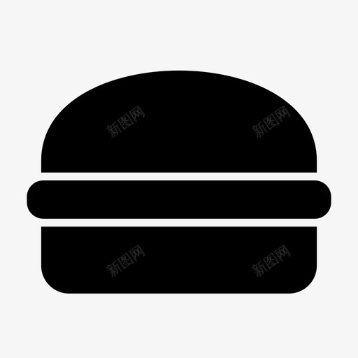 汉堡快餐食品饮料图标svg_新图网 https://ixintu.com 快餐 汉堡 食品饮料