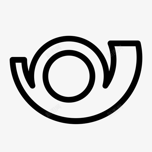 邮筒快递服务包裹和信件运输图标svg_新图网 https://ixintu.com 包裹和信件运输 快递服务 邮筒