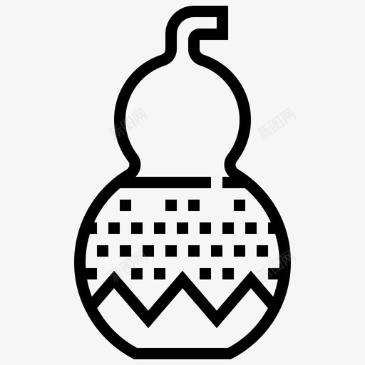 葫芦非洲非洲的象征图标svg_新图网 https://ixintu.com 葫芦 非洲 非洲的象征