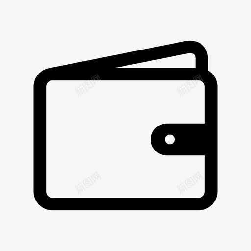钱包皮夹钱图标svg_新图网 https://ixintu.com 皮夹 钱 钱包