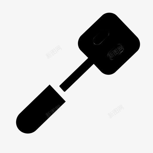 采购产品抹刀烹饪厨房用具图标svg_新图网 https://ixintu.com 厨房用具 工具 工具和用具 烹饪 采购产品抹刀