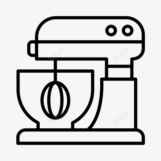 立式搅拌机电器电子搅拌机图标svg_新图网 https://ixintu.com 搅拌机 电器 电子搅拌机 立式搅拌机 糕点 面包房