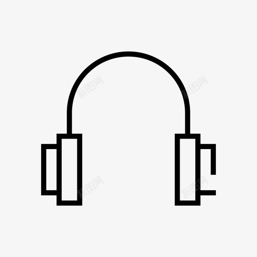 耳机ipod音乐播放器图标svg_新图网 https://ixintu.com ipod 耳机 音乐和乐器 音乐播放器