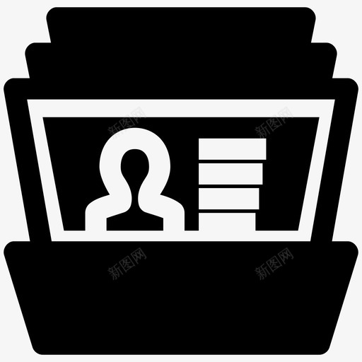 个人资料头像联系人图标svg_新图网 https://ixintu.com 个人资料 人 头像 联系人 身份