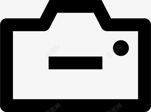 删除相机图像照片图标svg_新图网 https://ixintu.com 删除相机 图像 图片 摄影 照片 用户界面