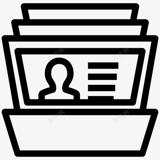 个人资料头像联系人图标svg_新图网 https://ixintu.com 个人资料 人 头像 联系人 身份
