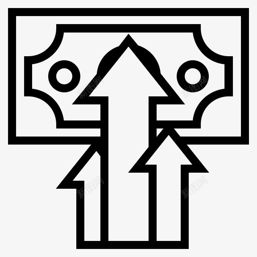 利润增加业务增加利润图标svg_新图网 https://ixintu.com 业务 利润增加 增加利润 货币 货币价值