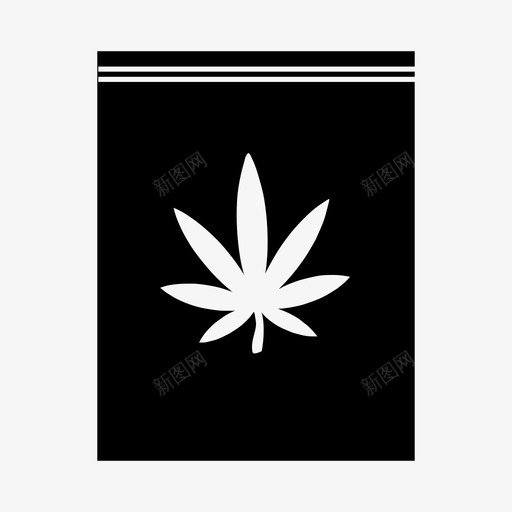 一角袋大麻烟图标svg_新图网 https://ixintu.com 一角袋 大麻 大麻爱好者 烟